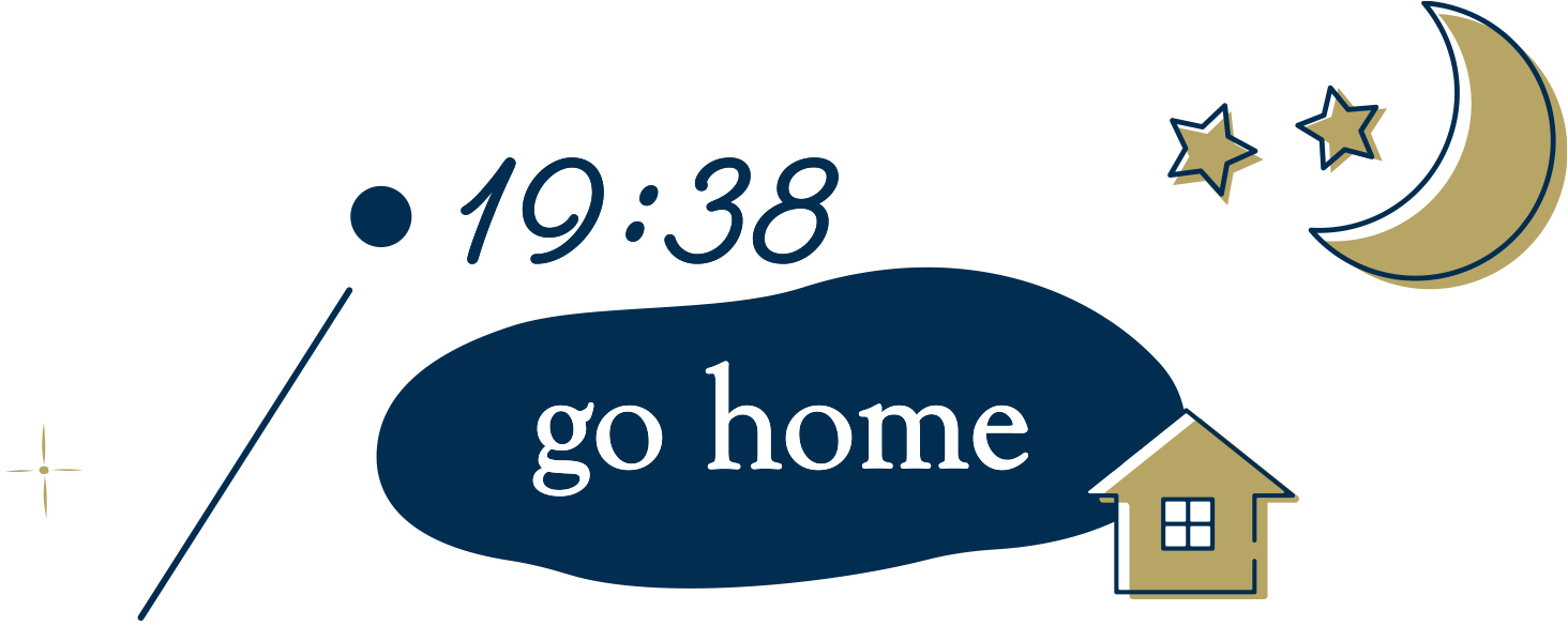 19:39 go home